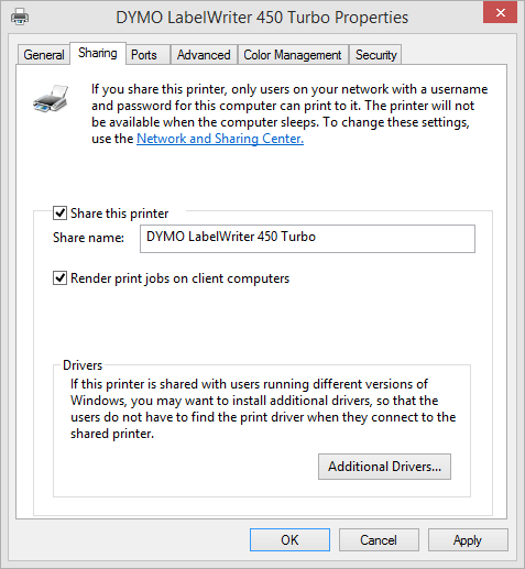 User manual - DYMO LabelWriter 450 series